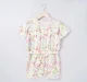 Zipper Printed Jumpsuit
