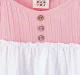 Girls Cut And Sew Strappy Top