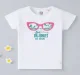 Girls Terry Embroidered T-Shirt