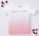 Girls Text Print Ombre T-Shirt