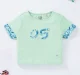 Girls Crop T-Shirt With Applique