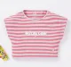 Girls Stripe T-Shirt With Chest Print