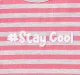 Girls Stripe T-Shirt With Chest Print