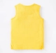 Girls Daisy Print Crochet Panel T-Shirt
