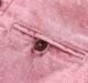 Henley Shirt With Roll Ups + Welt Pockets - Red