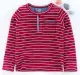 Boys Striped Tee - Red