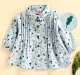 Printed Top - Pale Blue