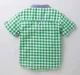 Boys Checked Shirt - Green