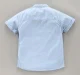 Boys Colour Blocked Shirt - Sky Blue