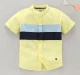 Boys Colour Blocked Shirt - Yellow