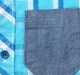 Full Sleeved Chekered Shirt - Blue