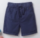 Boys Pull Up Washed Shorts - Navy
