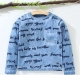 Boys Full Sleeve Washed Tee - Blue