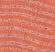 Printed Smocked Dress - Orange