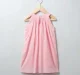Sleeveless Embroidered Dress - Pink