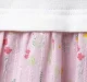 Girls Knit Yoke Dress - Pink