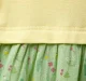 Girls Knit Yoke Dress - Green
