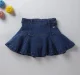 Girls Denim Flared Skirt