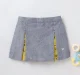 Girls Pleated Skorts - Dark Blue