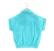 Girls Extended Sleeve Top - Blue