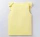 Girls Sleeveless Bow Tee - Yellow