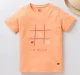 Unisex Funky Logo T-Shirt- Peach