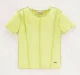Girls Lime Ribbed Tee