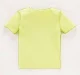 Girls Lime Ribbed Tee