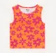 Girls Waist Length Printed Tank Tee