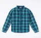Boys Indigo Checks Shirt