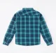 Boys Indigo Checks Shirt