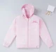 Girls Knit Jacket With Hoodie