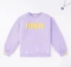 Girls Oversized Sweatshirt With Print