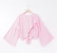 Girls Striped Lace Top