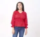Girls Gathered Front Top