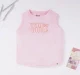 Girls Sleeveless Crop Tee