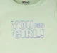 Girls Sleeveless Crop Tee