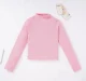 Grils Turtle Neck Rib Tee