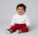 Infant Red Corduroy Trousers