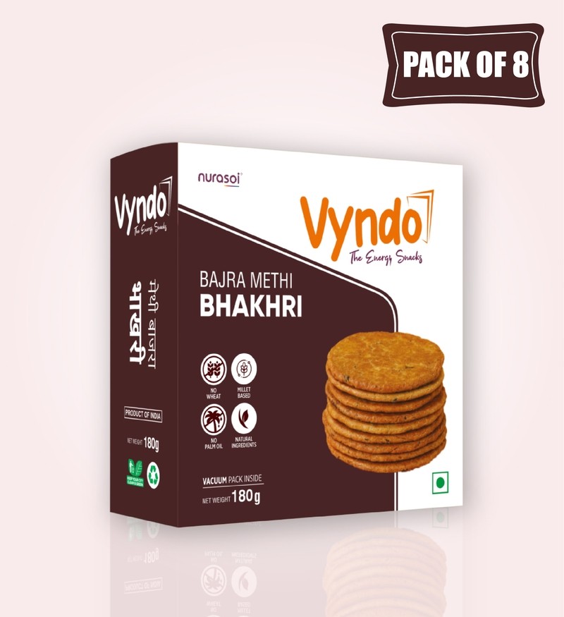 Bajra Methi Bhakhri (180gm*8)