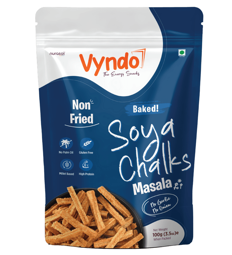 Masala Soya Chalks (Soya Sticks)