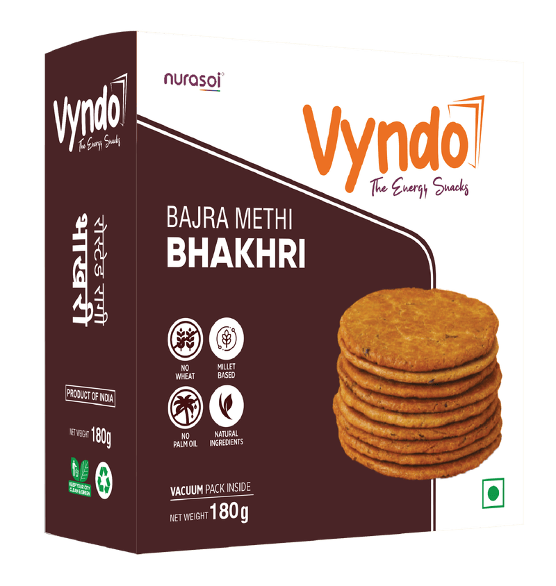 Bajra Methi Bhakhri (180gm)