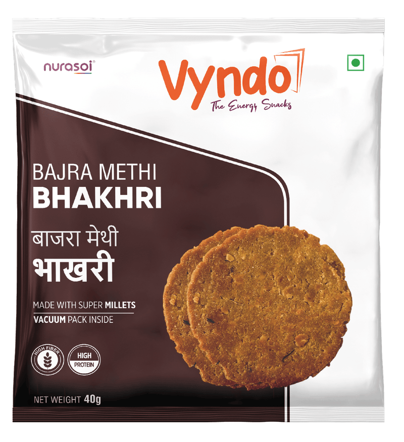 Bajra Methi Bhakhri (40gm*2)