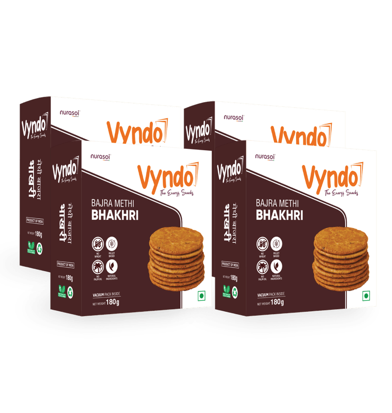 Bajra Methi Bhakhri (180gm*4)