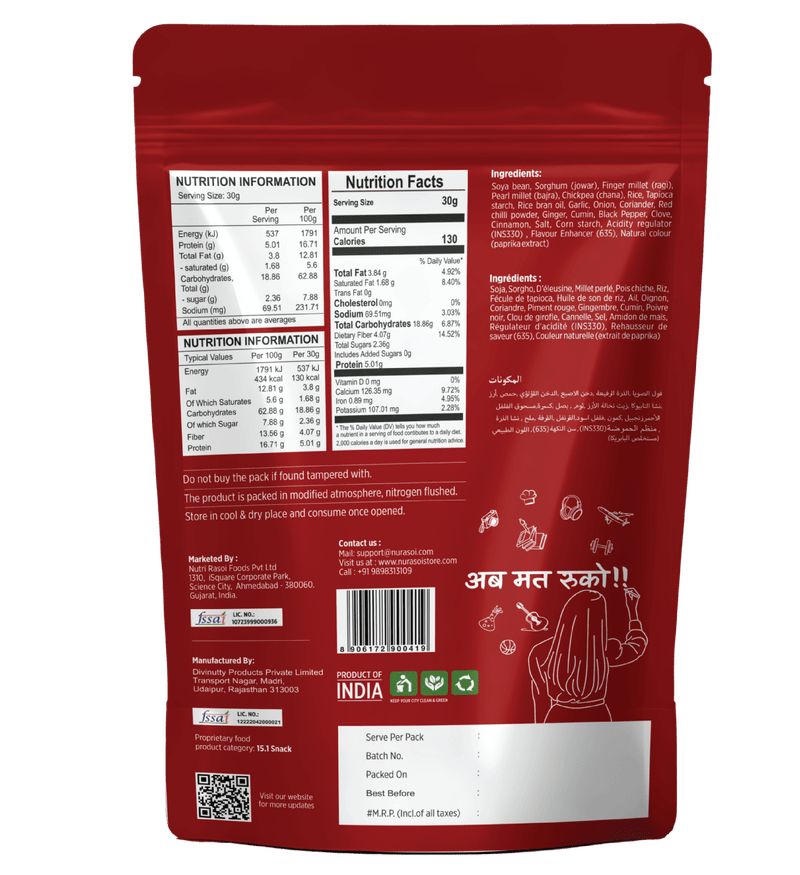 Tandoori Soya Chalks (Soya Sticks)