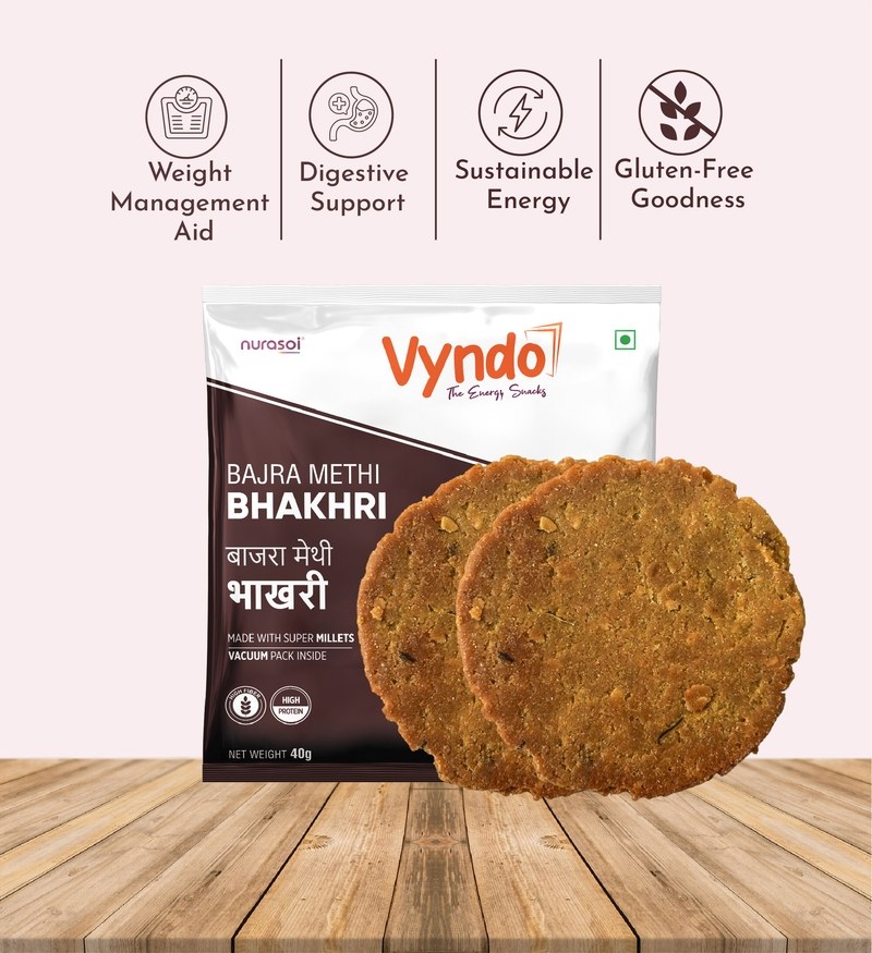 Bajra Methi Bhakhri (40gm*2)