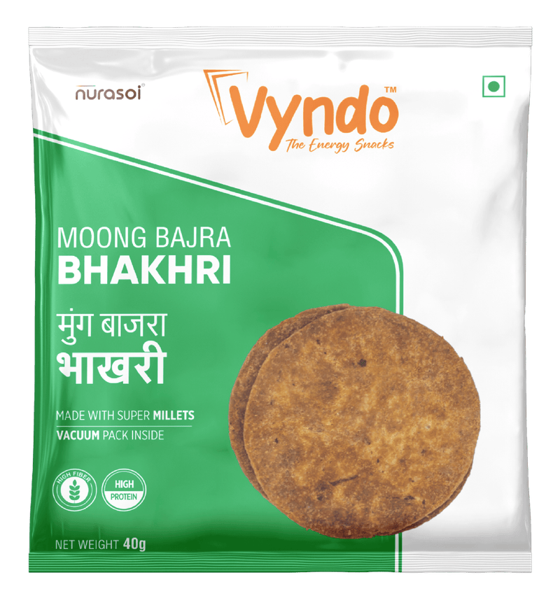 Moong Bajra Bhakhri