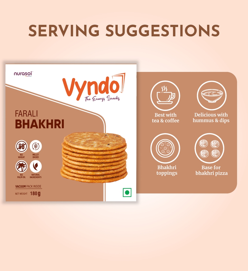 Farali Bhakhri ( 180gm*8 )