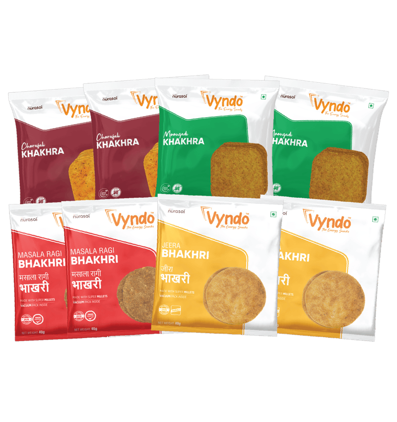 The Ultimate Jain Snack Combo (7 Snacks)