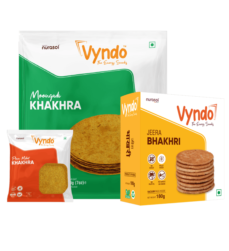 Moongdi Khakhra, Jeera Bhakhri 